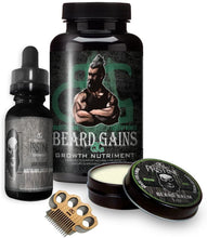 Load image into Gallery viewer, Beard Growth Kit - Grow a Thicker, Fuller, and Healthier Beard