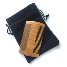 Load image into Gallery viewer, Natural Sandalwood Beard Comb