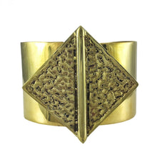 Load image into Gallery viewer, Hammered Bombshell Cuff