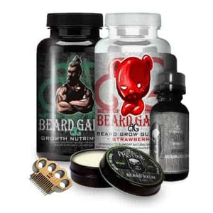 Beard Growth Kit - Grow a Thicker, Fuller, and Healthier Beard