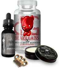 Load image into Gallery viewer, Beard Growth Kit - Grow a Thicker, Fuller, and Healthier Beard
