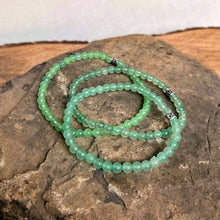 Load image into Gallery viewer, Green Aventurine Mini Bead Bracelet
