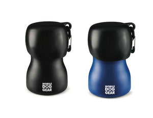 Bundle: MDG 9.5 Oz Water Bottle (Black) and MDG 9.5 Oz Water Bottle (Blue)