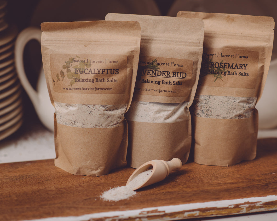 Bath Salts - Organic, Relaxing, Therapeutic and Detoxing